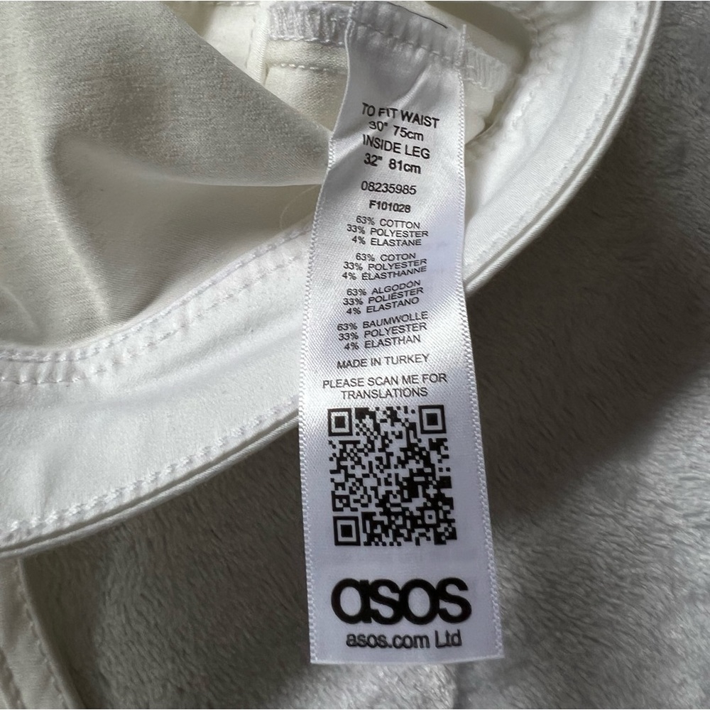ASOS white pants - Picture 4 of 9